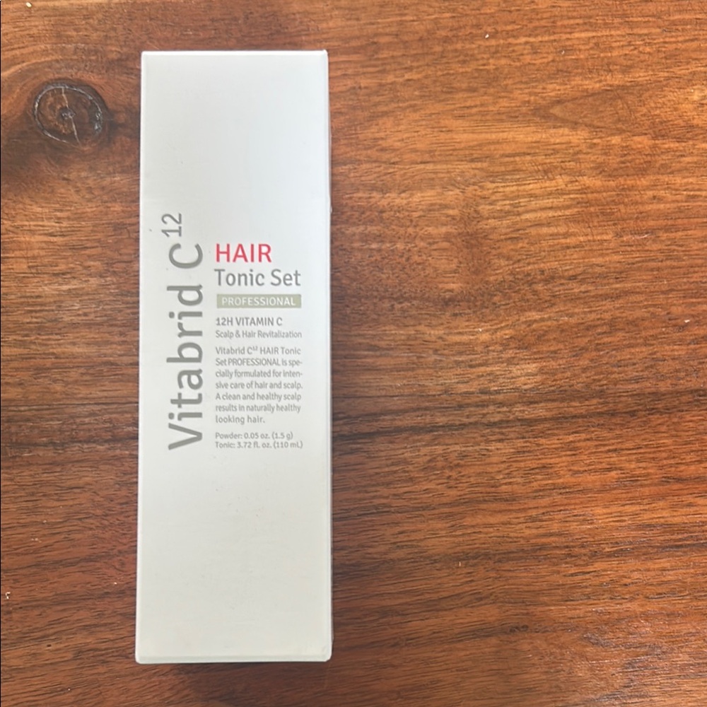 NIB Vitabrid C12 Hair Tonic Set